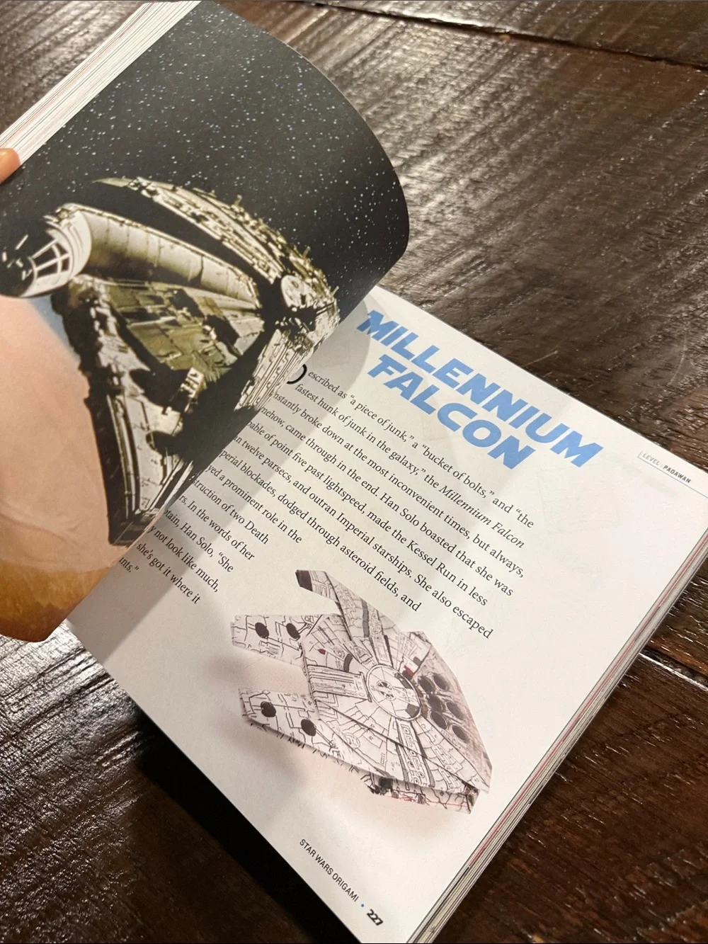 Star Wars Origami Book - Black & Yellow Cover